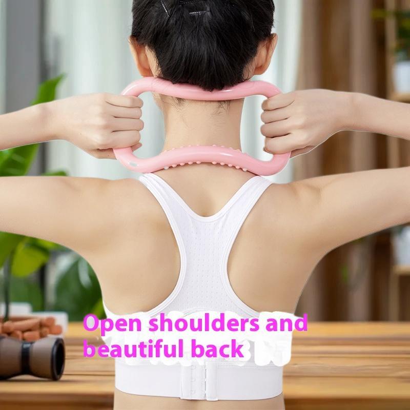 Pilates Yoga Resistance Ring - ボディワークアウトエクササイズリング、ホームピラティスヨガギア、女性用レジスタンスサポートと筋膜マッサージツール