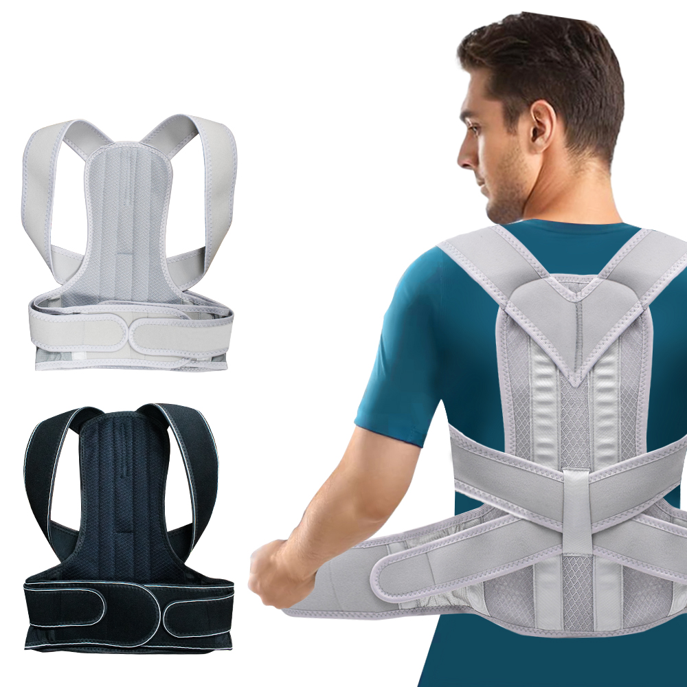 Posture Pole Corrector - 調整可能な脊柱側弯症姿勢矯正コルセット、背部装具、腰椎サポート、姿勢矯正ベルト