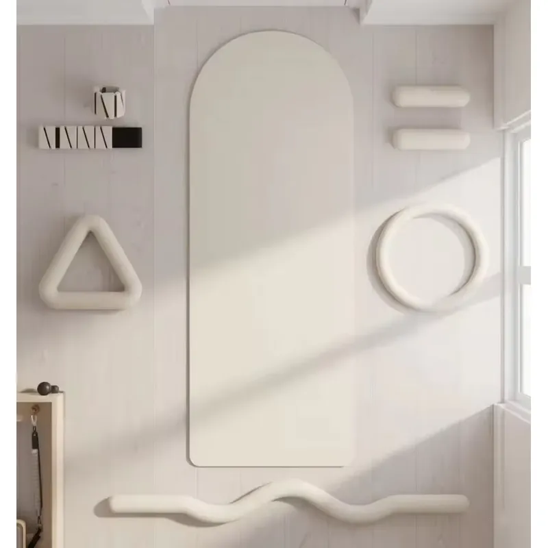 Pilates Yoga Logo - カスタムロゴ入り高品質滑り止めアーチ型厚手天然ゴムヨガギアPUヨガマットセット（ピラティススタジオ用）