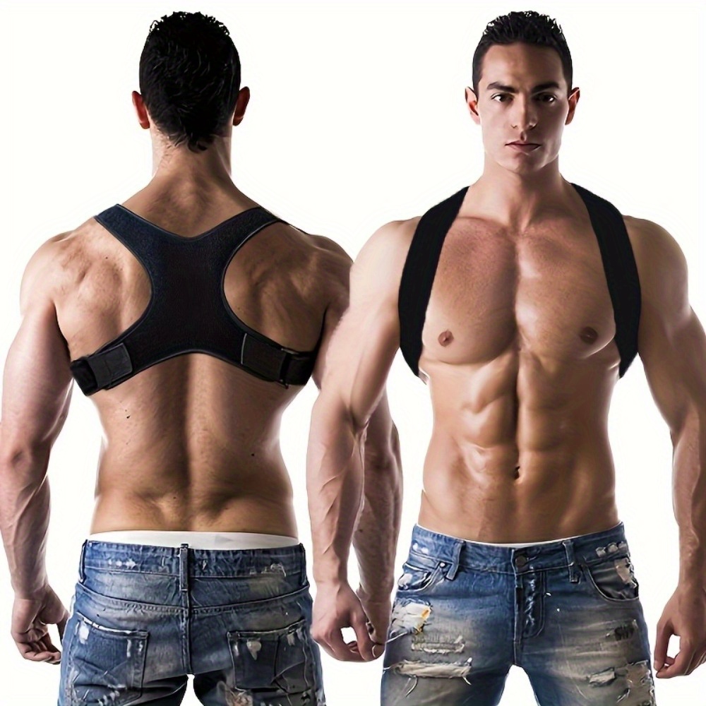 Posture Pole Corrector - 調節可能な通気性のあるバックサポートブレース姿勢コレクターボディシェイピングベルト男性女性用姿勢を改善し、腰痛を防ぎます
