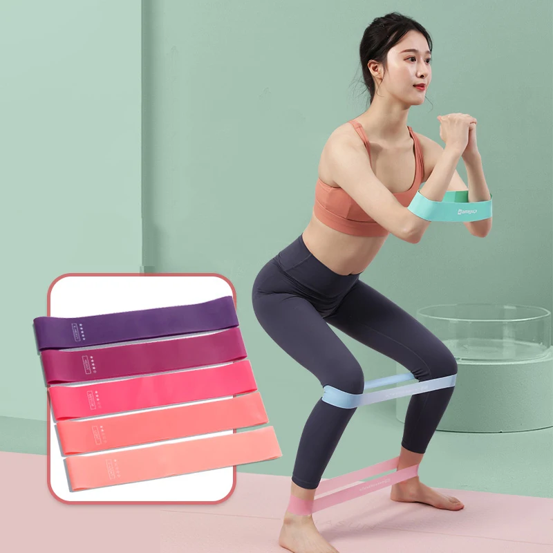弾性フィットネスレジスタンスバンド、家庭、ヨガ、ピラティス、 - Difference Pilates And Yoga のレビューと価格
