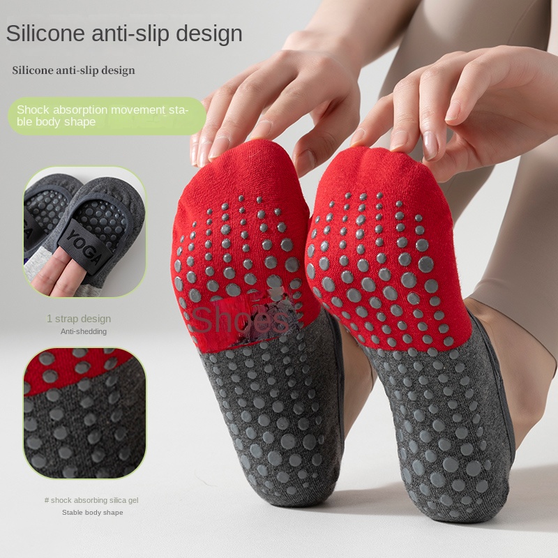 5足組 クロスボーダー プロ仕様 ヨガソックス、コットンスト - Pilates Yoga &A のレビューと価格
