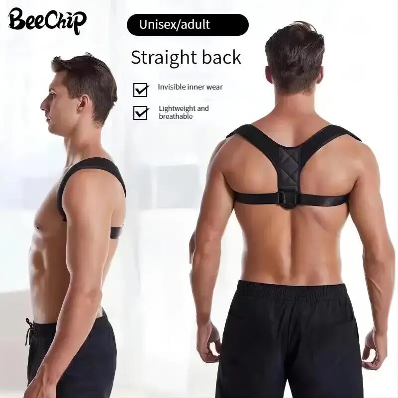 背筋矯正ベルト 猫背防止 座り姿勢矯正 男女兼用 通気性 ボ - Posture Pole Corrector のレビューと価格