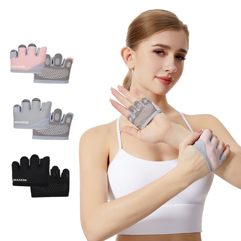 フィットネス用フィンガーレスグローブ：ピラティスやエアリアル - Pilates Yoga &A のレビューと価格