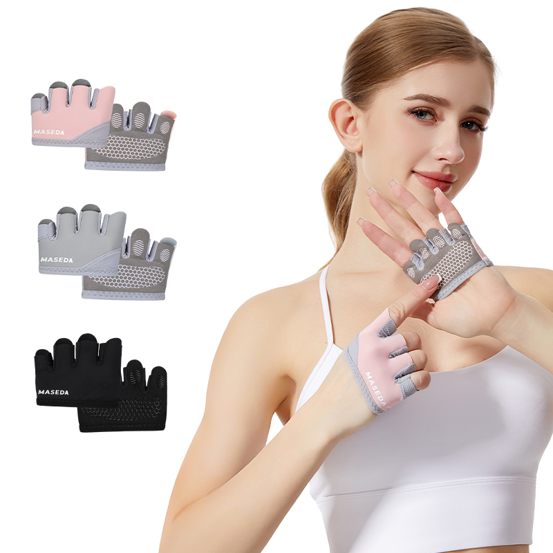 フィットネス用フィンガーレスグローブ：ピラティスやエアリアル - Pilates Yoga &A のレビューと価格