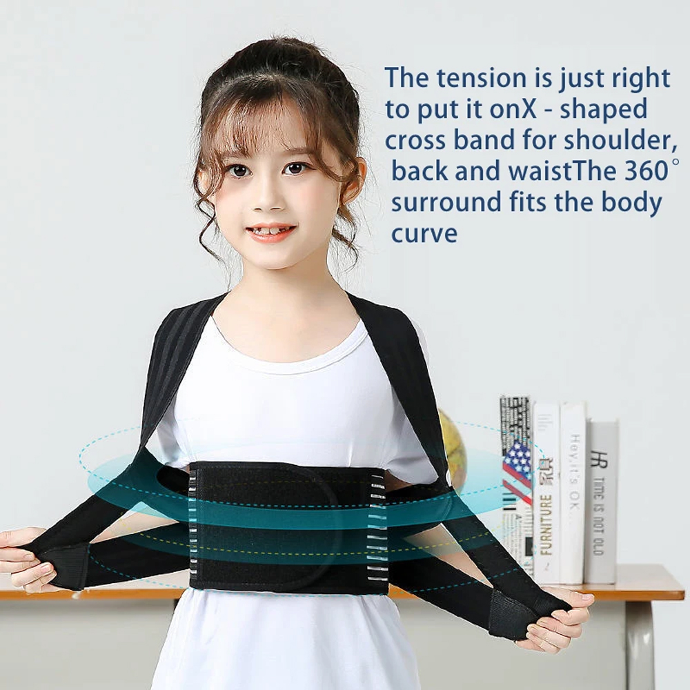 子供用の調整可能な姿勢補正器、バックストレートナー、ショルダ - Posture Pole Corrector のレビューと価格