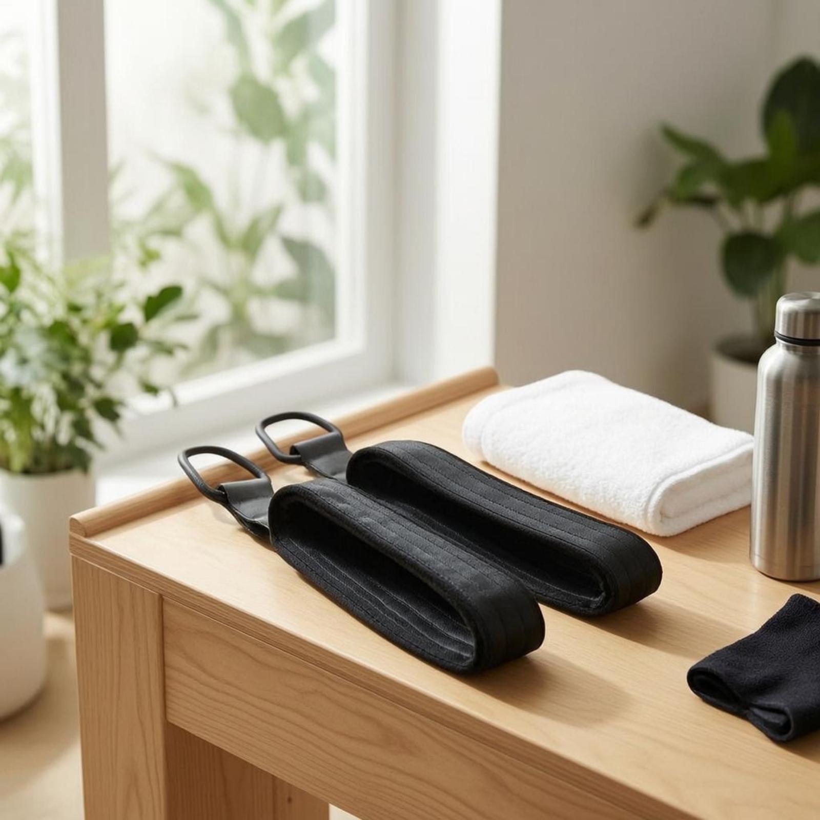 ピラティストレーニングストラップ高強度フィットネスグリップジ - Pilates & Yoga With Harna のレビューと価格