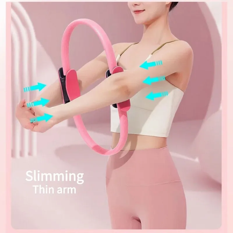 ピラティスリング、ホームレジスタンストレーナー、太ももを細く - Pilates Yoga Resistance Ring のレビューと価格