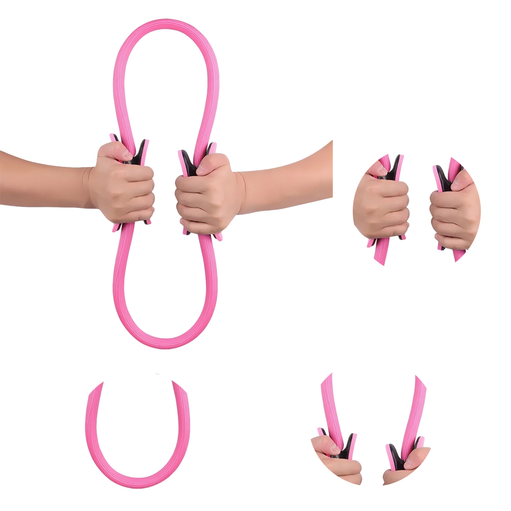 ピラティスリング フィットネスリング 滑り止めハンドル付き  - Pilates Yoga Resistance Ring のレビューと価格