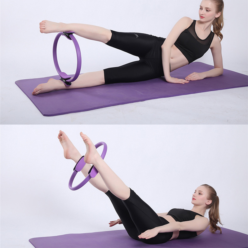 8 ピースピラティスリングリングセットホームフィットネス機器 - Pilates Yoga Resistance Ring のレビューと価格