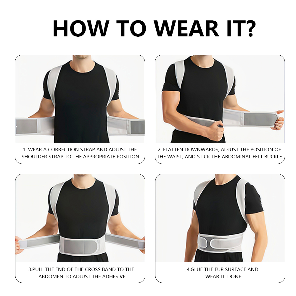 調整可能な脊柱側弯症姿勢矯正コルセット、背部装具、腰椎サポー - Posture Pole Corrector のレビューと価格