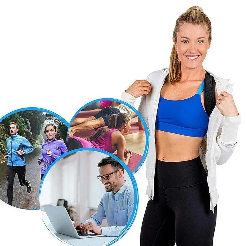プロの姿勢矯正器 首と背中の痛み、調節可能な上半身ブレースサ - Posture Pole Corrector のレビューと価格