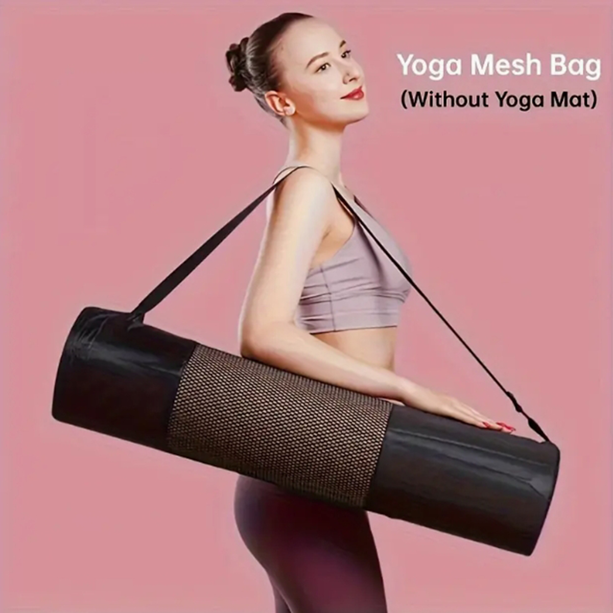 通気性のあるヨガマット収納メッシュバッグ - 耐久性のあるオ - Pilates Yoga Gear のレビューと価格