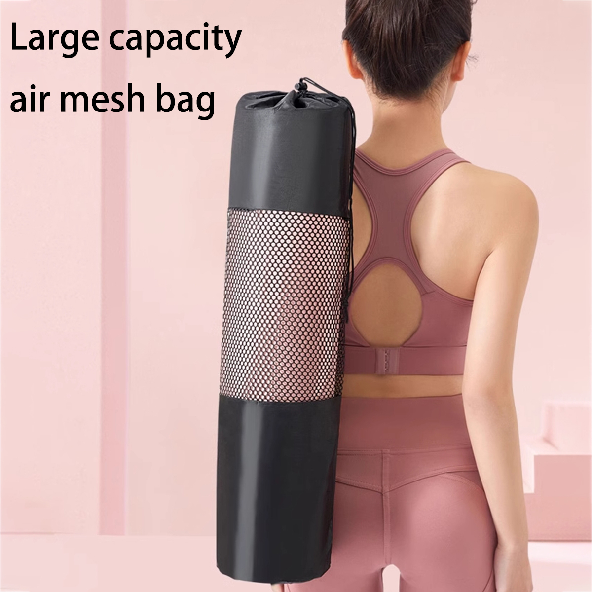 通気性のあるヨガマット収納メッシュバッグ - 耐久性のあるオ - Pilates Yoga Gear のレビューと価格