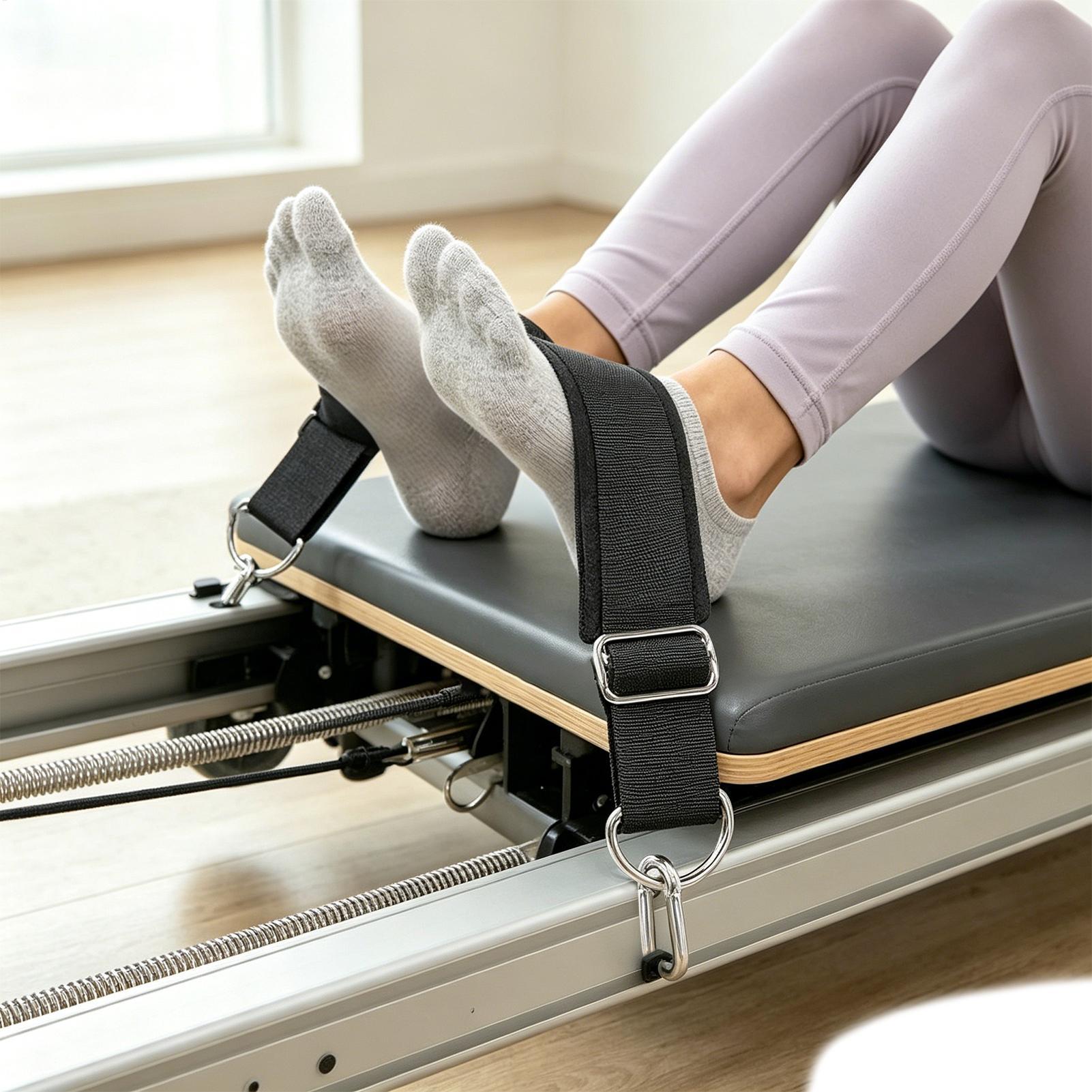 ピラティスフットストラップ厚みのある調節可能な滑り止め高耐久 - Pilates Yoga &A のレビューと価格