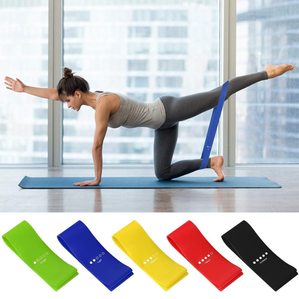 TPE製ワークアウトレジスタンスループバンド フィットネス  - Pilates Yoga Resistance Ring のレビューと価格