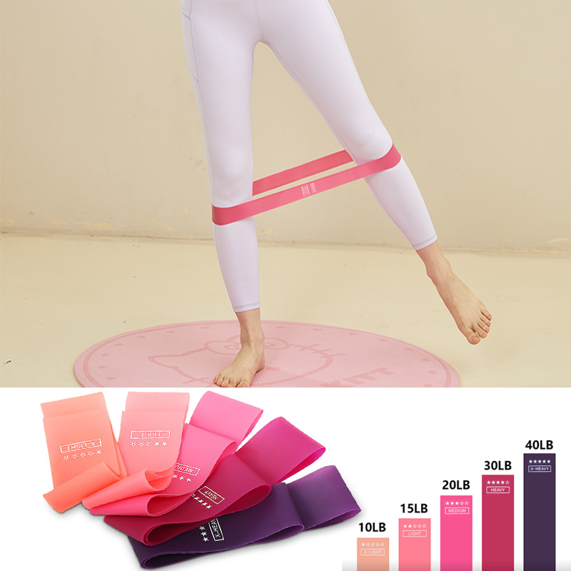 スポーツヨガレジスタンスループバンドボディービルワークアウト - Pilates Yoga Resistance Ring のレビューと価格