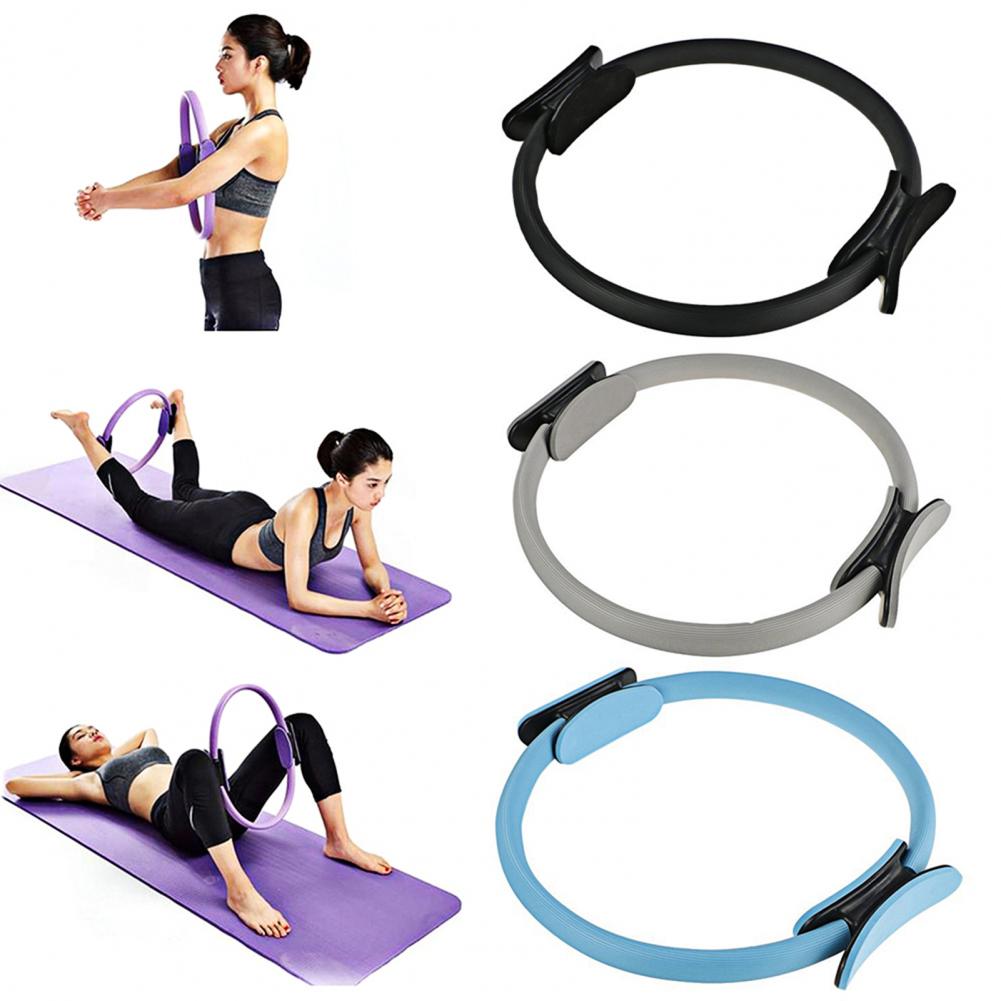 女性ヨガフィットネスリングサークルピラティス女性ガールエクサ - Pilates Yoga Resistance Ring のレビューと価格