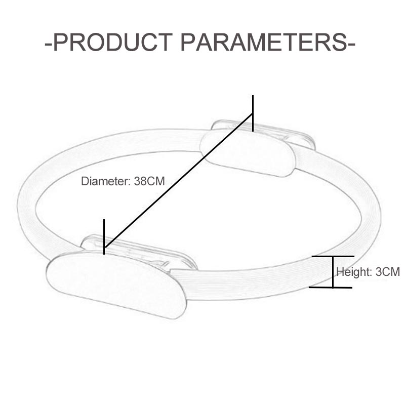 ピラティスリング弾性ヨガフィットネスサークルホームジム抵抗運 - Pilates Yoga Resistance Ring のレビューと価格
