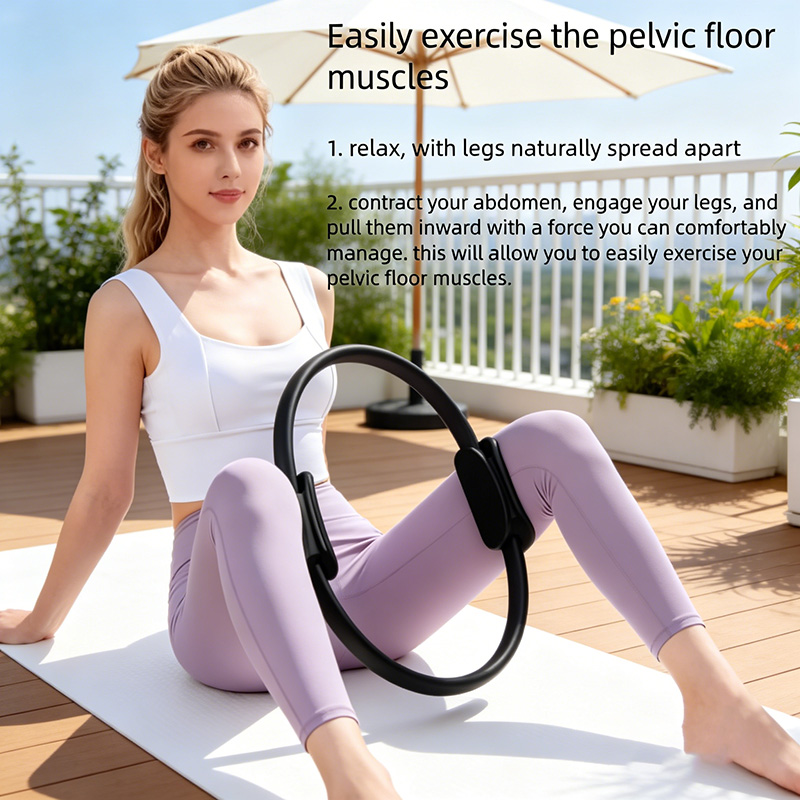 ピラティスリング弾性ヨガフィットネスサークルホームジム抵抗運 - Pilates Yoga Resistance Ring のレビューと価格