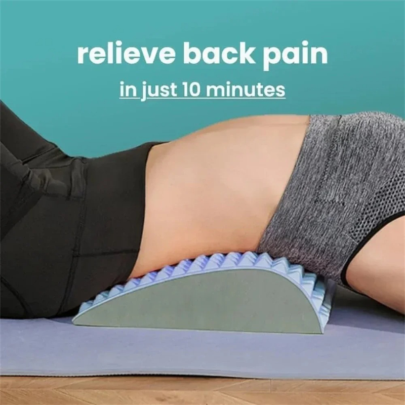 背中ストレッチ枕 腰マッサージ ネックランバーサポートマッサ - Posture Pole Corrector のレビューと価格