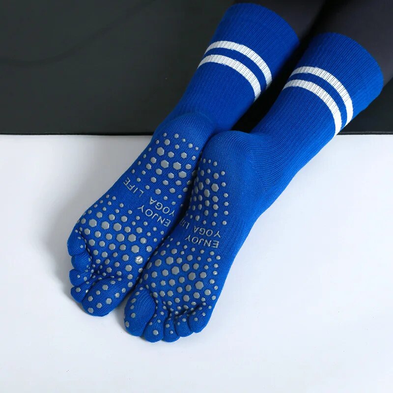 ハーフチューブヨガソックス,通気性,滑り止め,5本の指,スポ - Pilates Yoga &A のレビューと価格