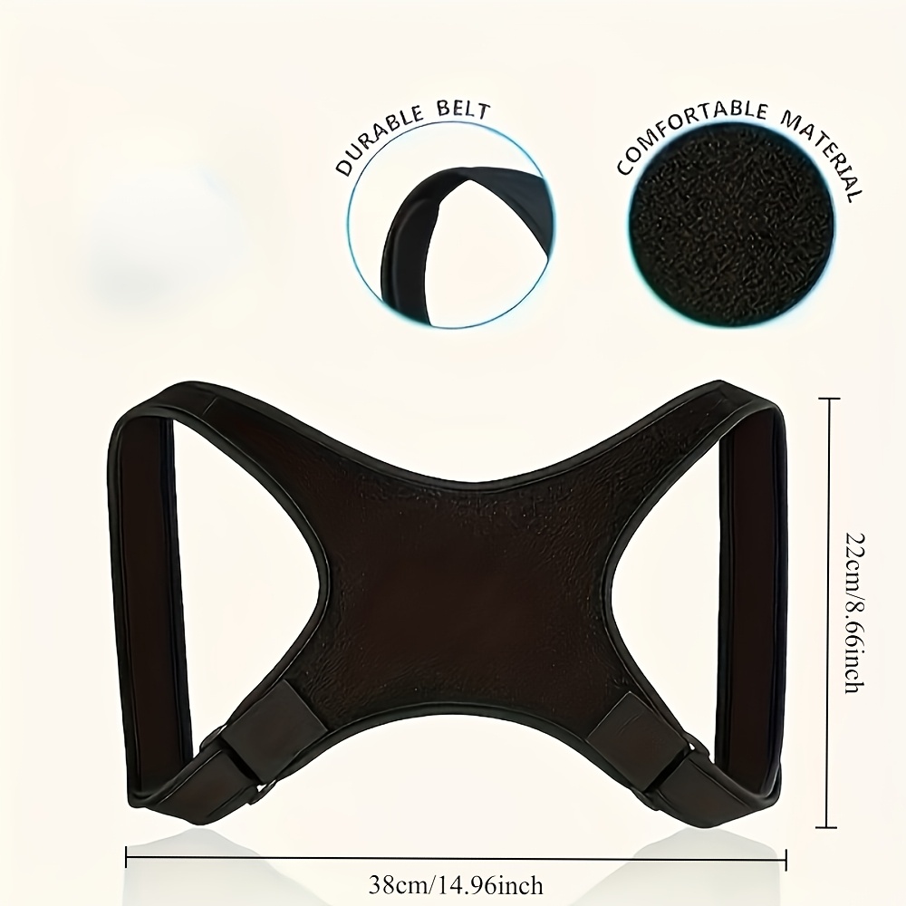 調節可能な通気性のあるバックサポートブレース姿勢コレクターボ - Posture Pole Corrector のレビューと価格