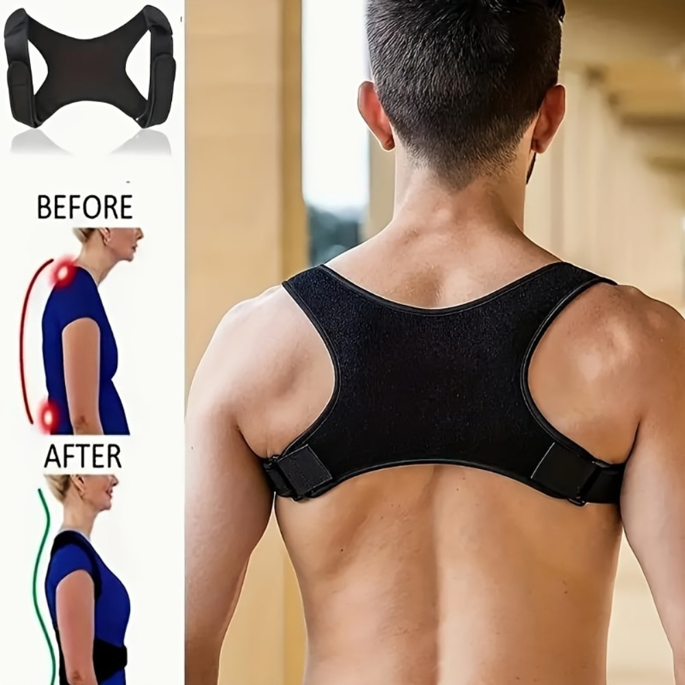 調節可能な通気性のあるバックサポートブレース姿勢コレクターボ - Posture Pole Corrector のレビューと価格