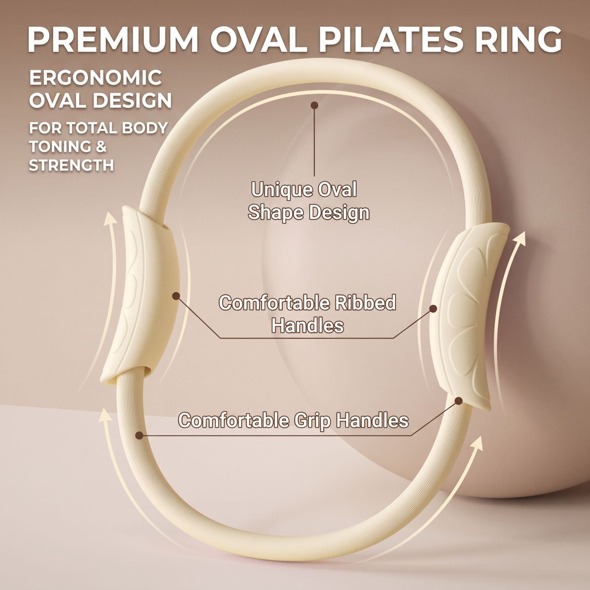 ピラティスリング、ヨガリング、骨盤底筋トレーニング、ボディシ - Pilates Yoga Resistance Ring のレビューと価格