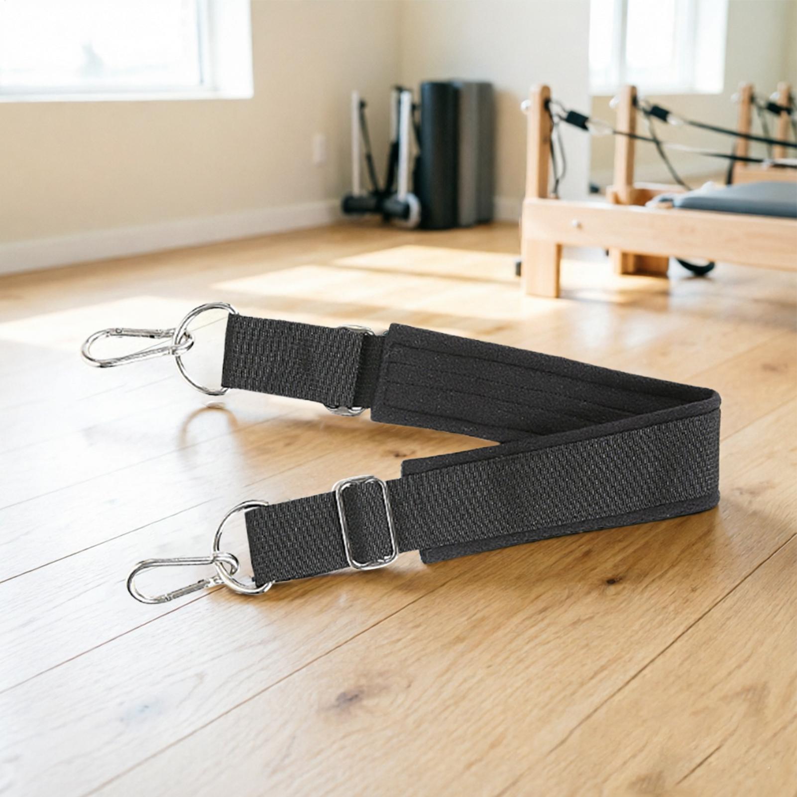 リフォーマーフットストラップ ダブルループ 厚手 滑り止め  - Pilates Yoga &A のレビューと価格